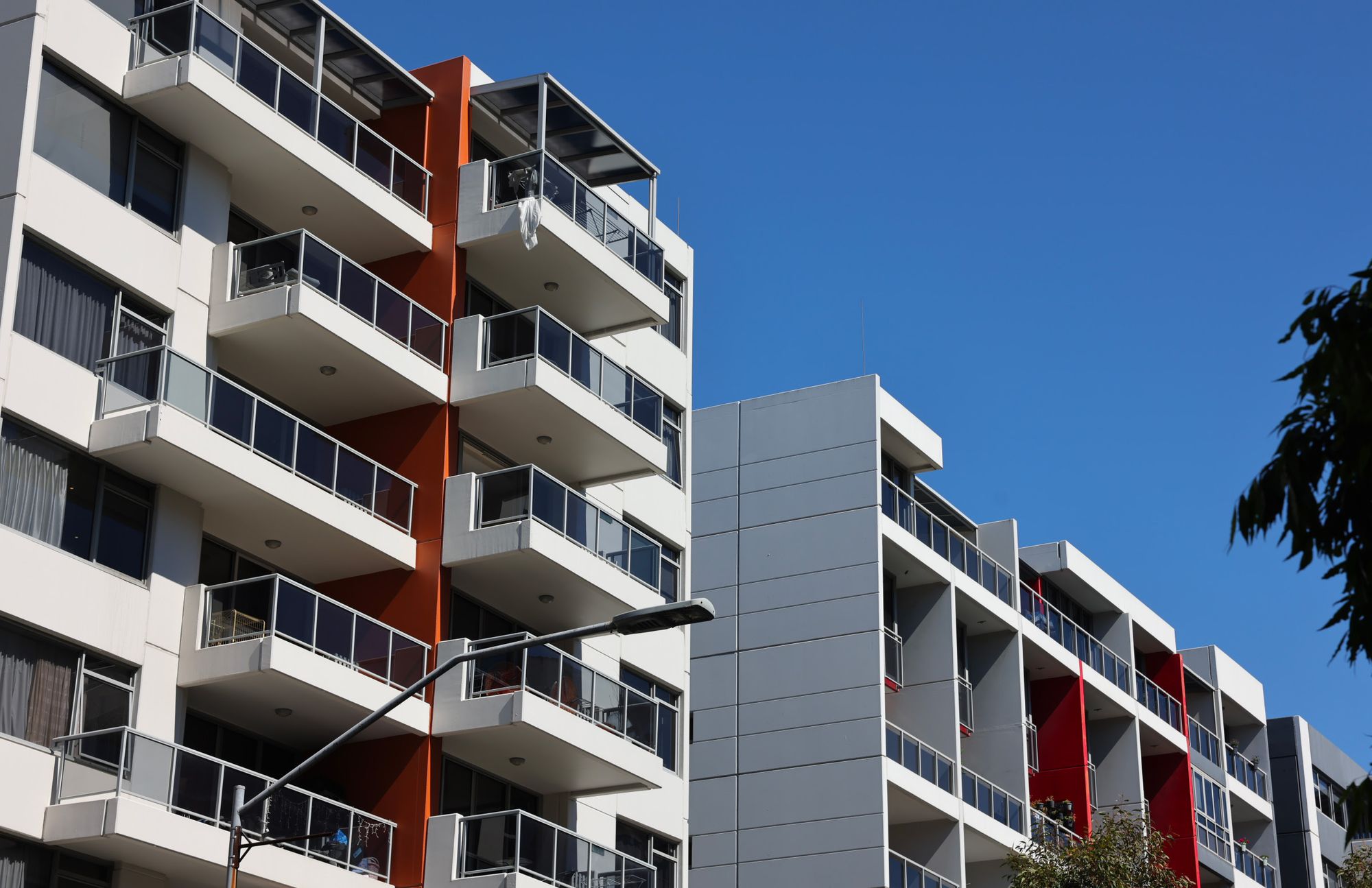 Apartment buildings in Waterloo